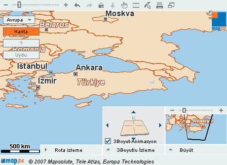 Map24 Ekran Görüntüsü