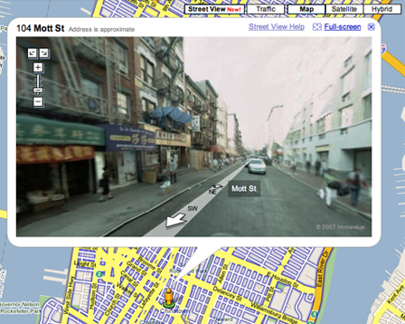 Google Maps Street View